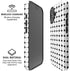 Grid Dot iPhone 16 Plus Magsafe Impact Case